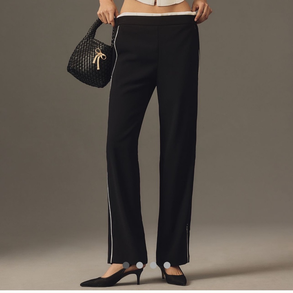 Anthropologie Maeve Pull-On Track Pants. NWT